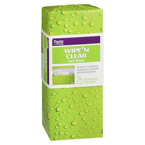 Flents Wipe 'n Clear Lens Wipes 25 Each By Flents