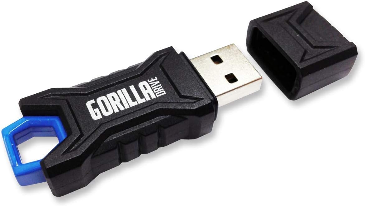 Unidade Flash Usb Gorilladrive Robusta De 32 Gb (pacote Com 2)