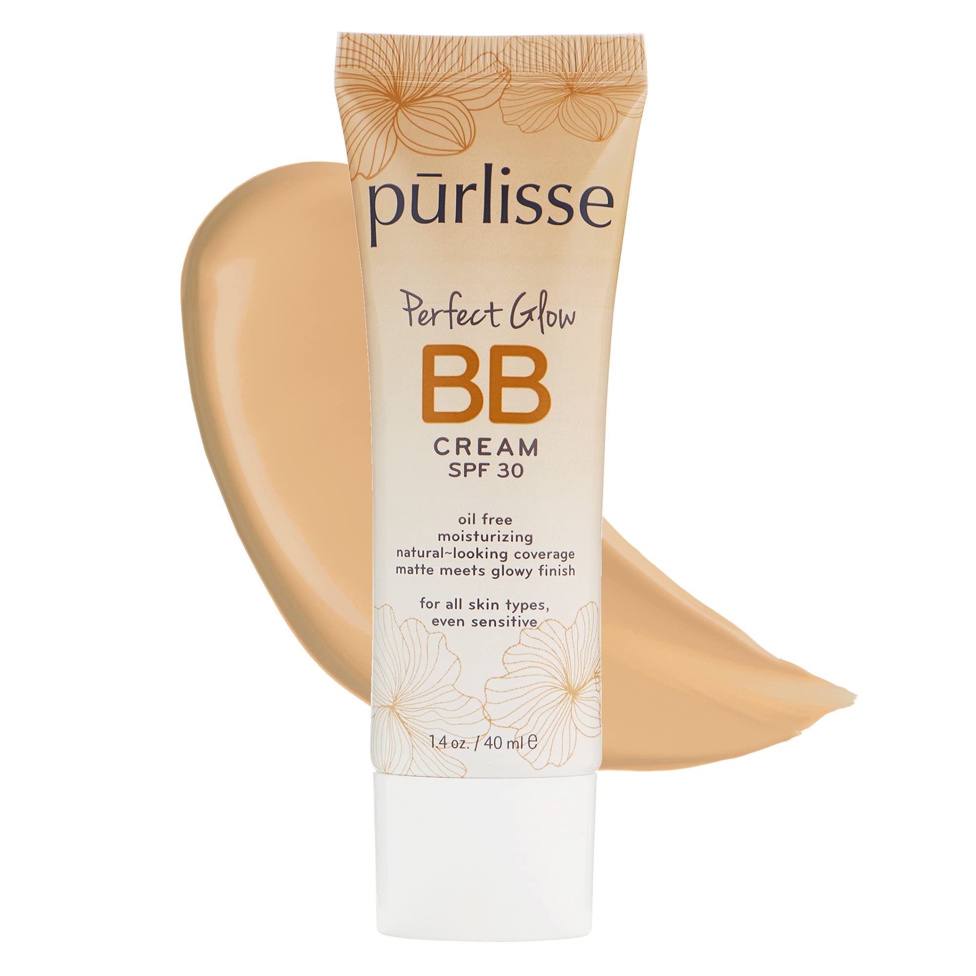 Bb Cream Purlisse Perfect Glow Spf 30 Clean Cruelty Free 40 Ml