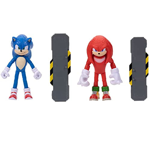 Pacote Sonic Movie Fig - Sonic &amp; Knuckles