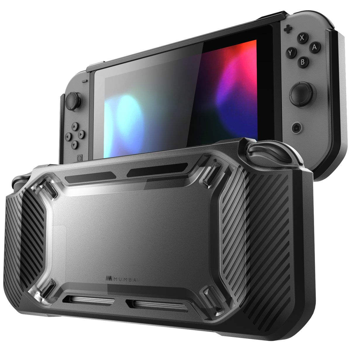 Capa Mumba Heavy Duty Slim Emborrachada Para Nintendo Switch