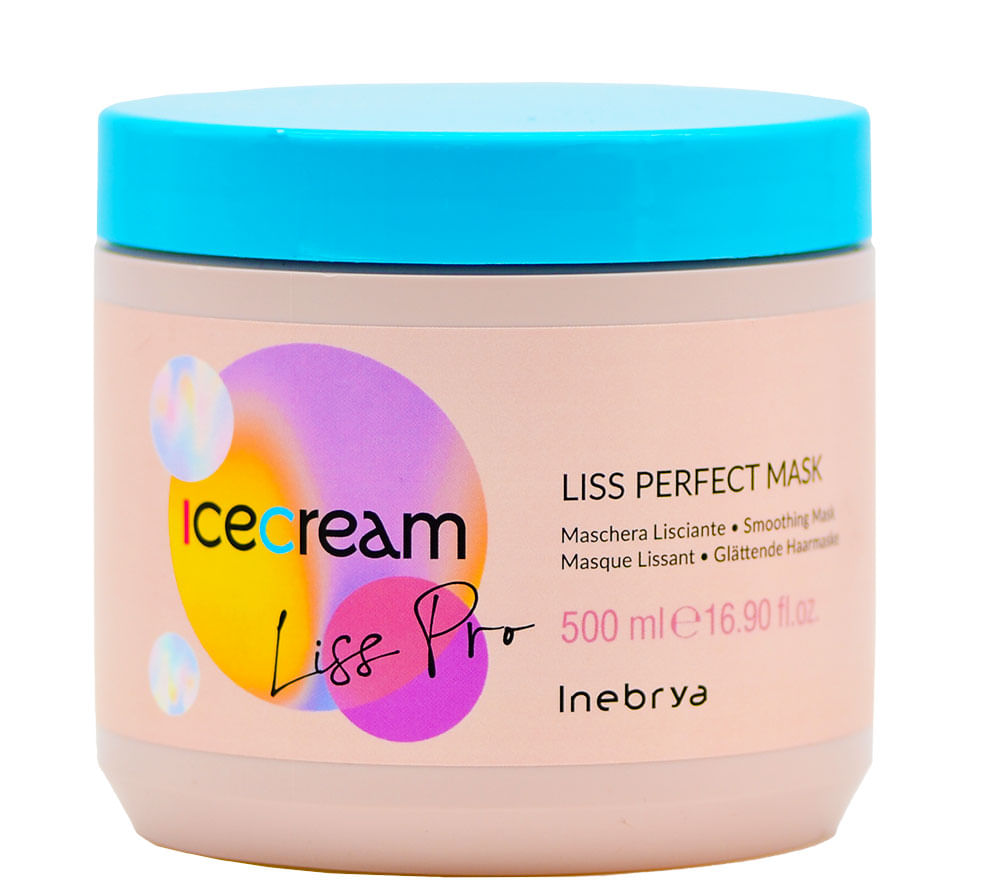 Máscara Inebrya Sorvete Liss-pro Perfect 500ml