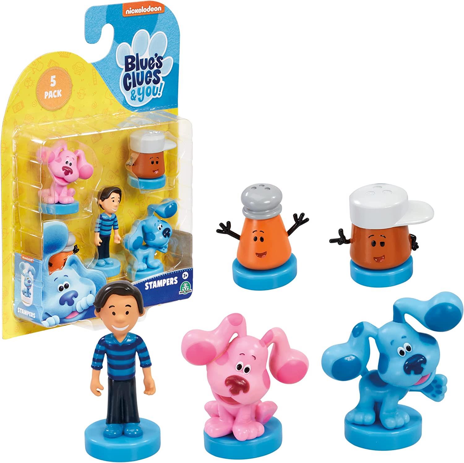 Blues Clues Stamps 5pk Josh Canela Páprica Magenta Figura