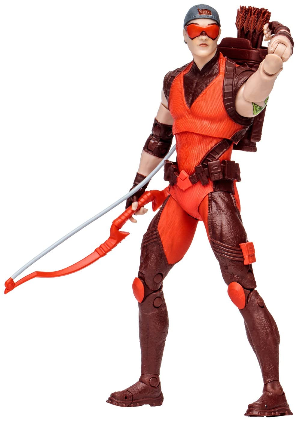 Boneco De Ação Mcfarlane Toys Dc Build-a Titans Arsenal 7 Polegadas