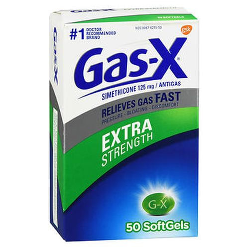Gas-x Softgels Extra Strength 50 Cápsulas Da Gas-x (pacote Com 2)