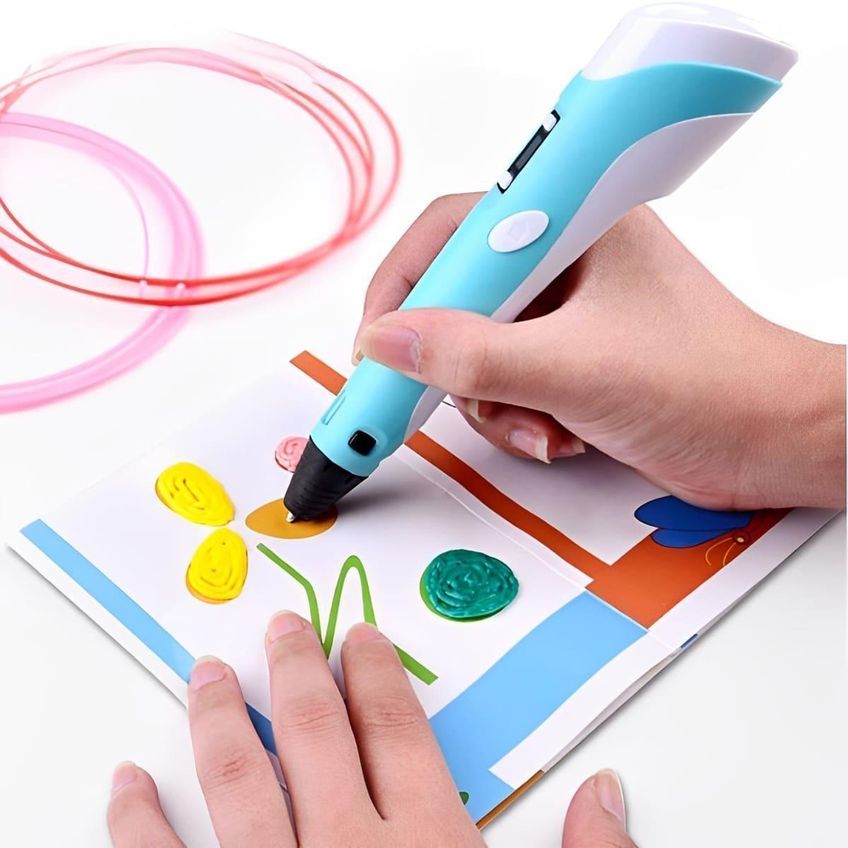 Caneta 3d Impressora Infantil E Educativa Para Kids - imagem 3