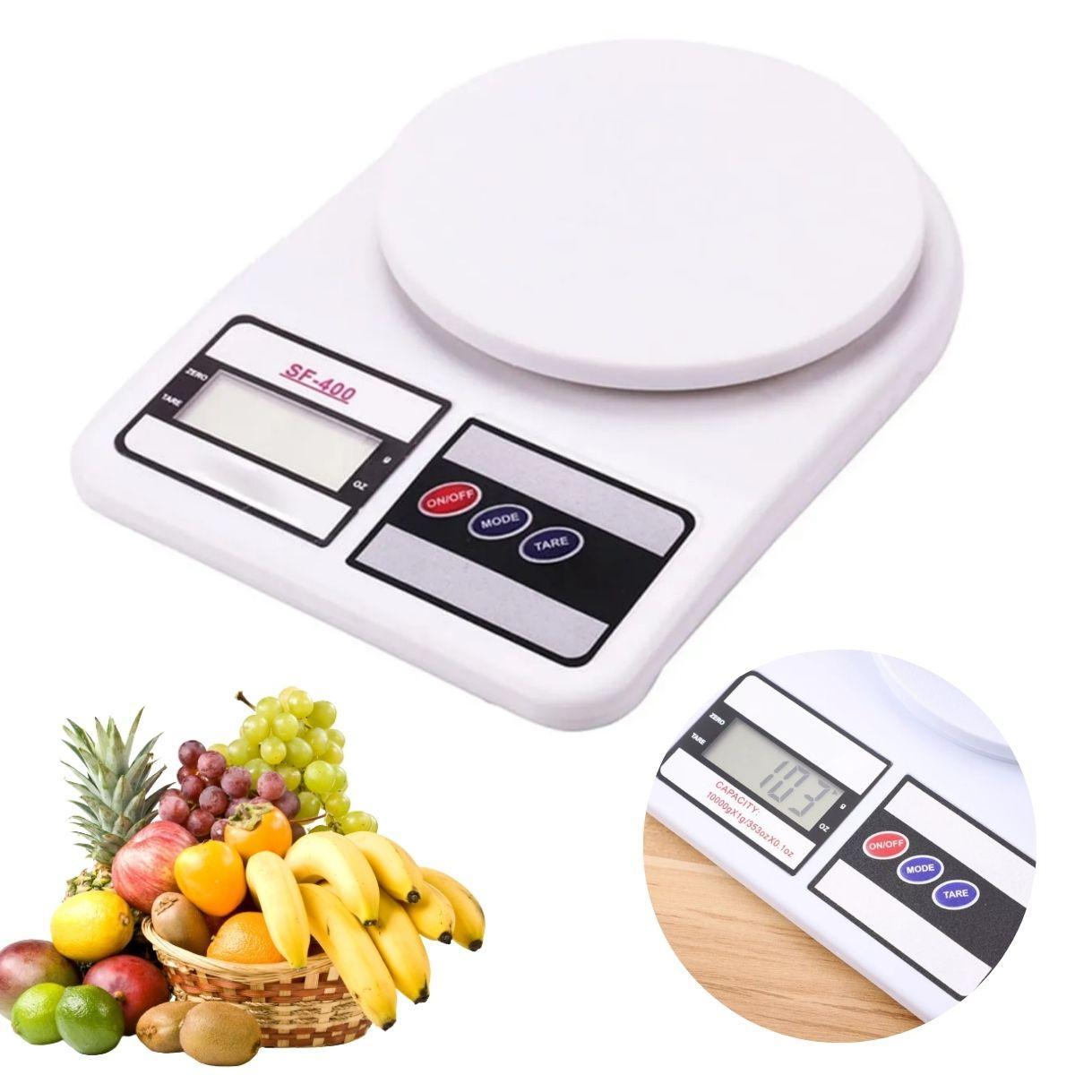 Balança Digital 10kg Cozinha Nutrição Dieta Pesar Comida - Carrefour