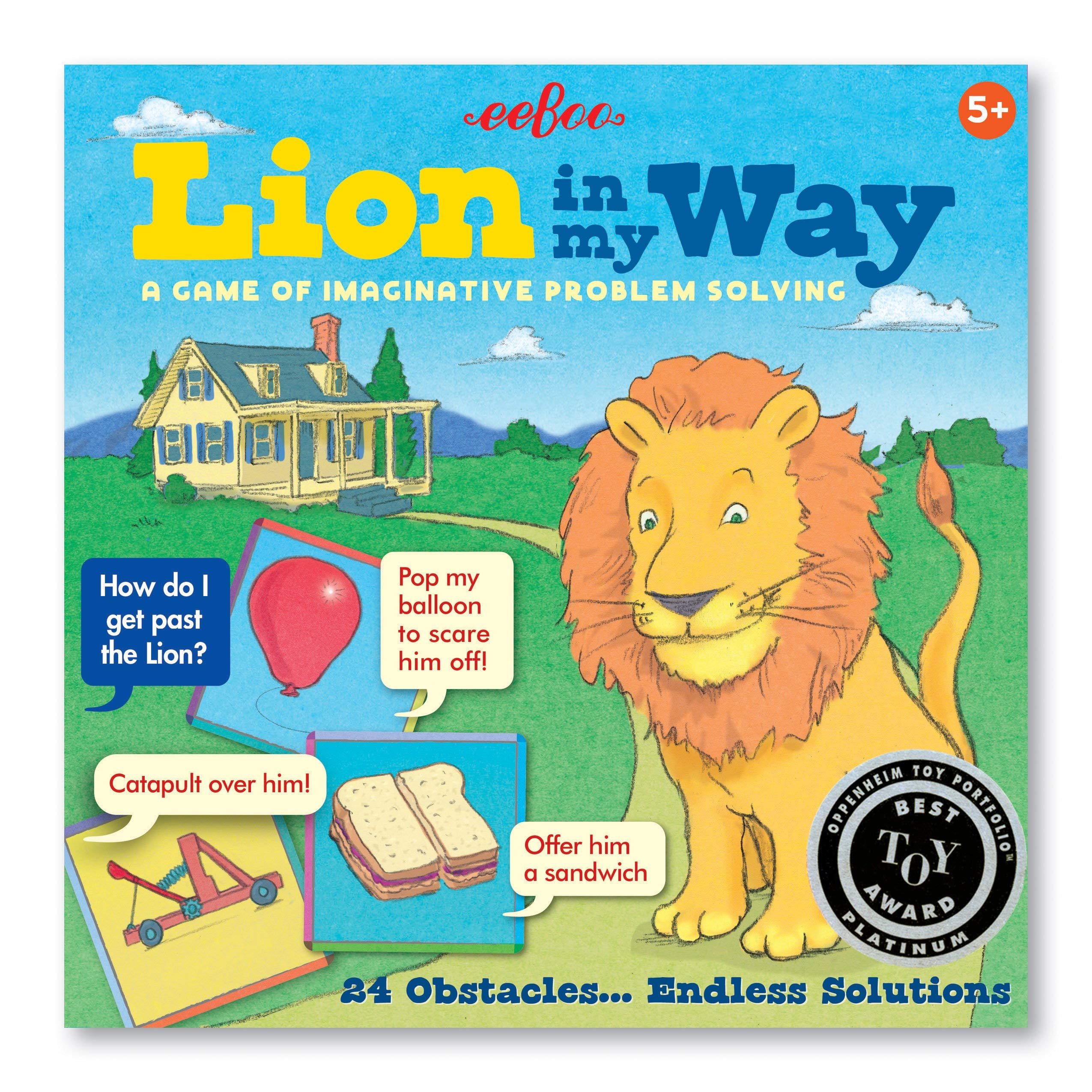 Jogo Eboo Lion In My Way Imaginative Problem Solution 5 Anos Ou Mais