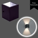 Arandela 2 Focos de Luz em Alumínio- Soquete G9 (6201)