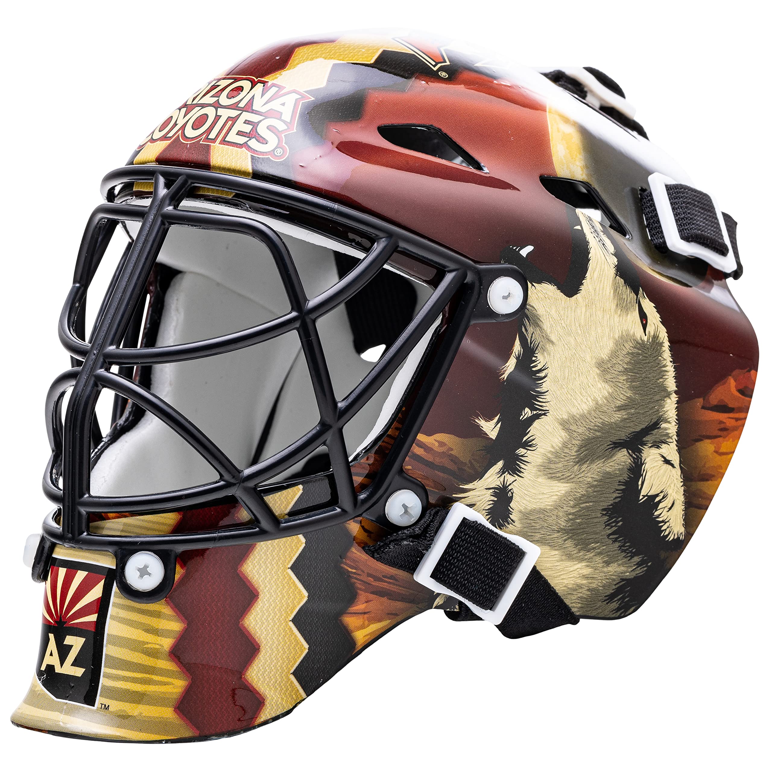 Franklin Sports Carolina Hurricanes Nhl Team Logo Mini Hoc