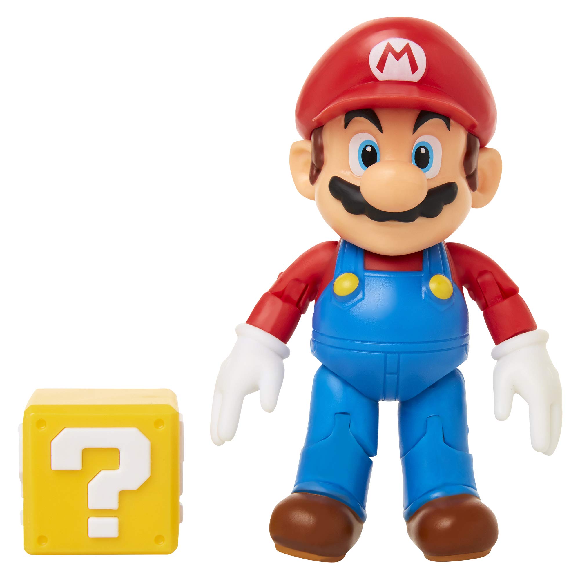 Boneco De Ação Super Mario Nintendo 4 Com Bloco De Perguntas