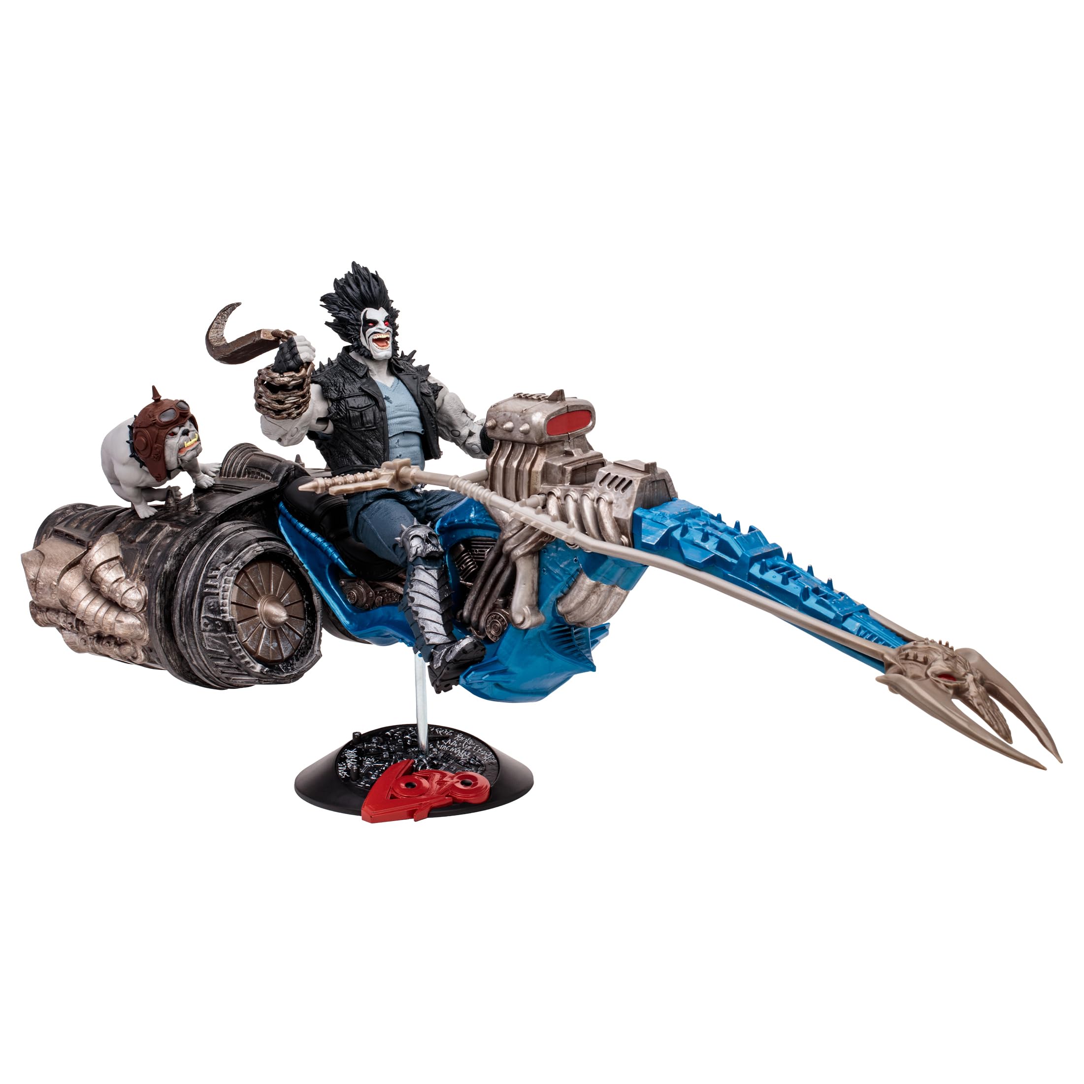Boneco De Ação Mcfarlane Toys Dc Multiverse Lobo &amp; Spacehog