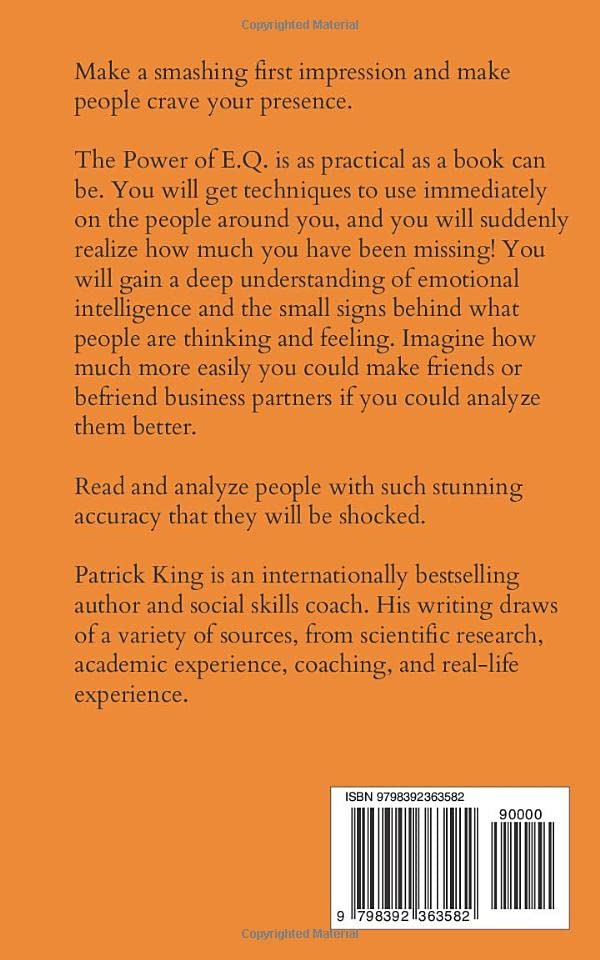 O Poder Do E.q.: Inteligência Social, Leitura De Pessoas, Um