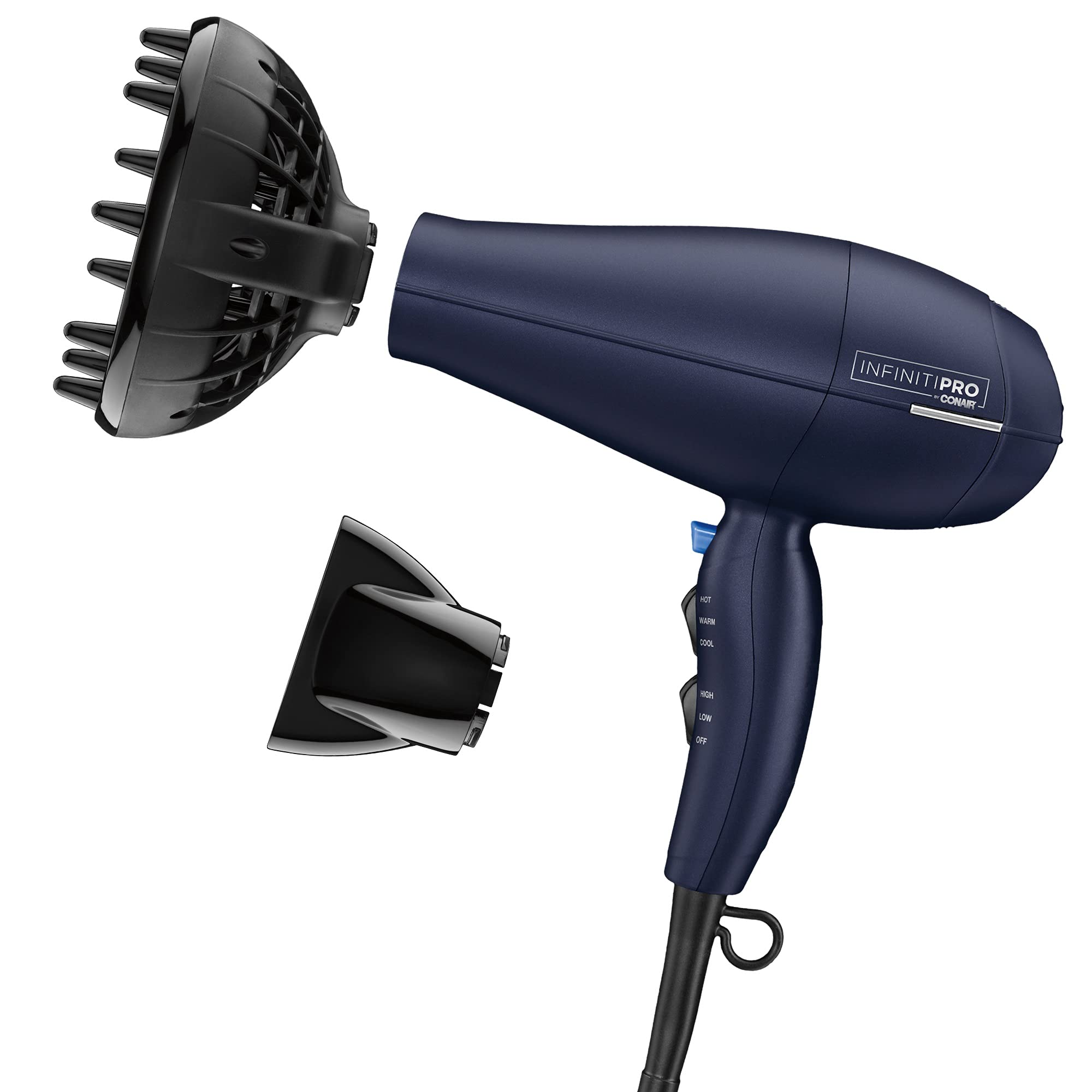 Secador De Cabelo Conair Infinitipro 1875w Com Difusor Inovador