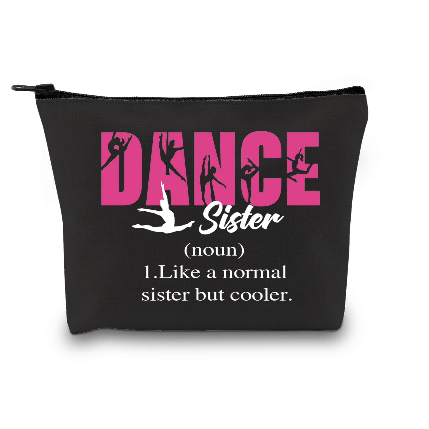Bolsa De Cosméticos Dance Sister, Presente De Dança, Presente Para Dançarina De Balé, Irmã Mais Nova, Presente Para Irmã De Dança (dance Siste