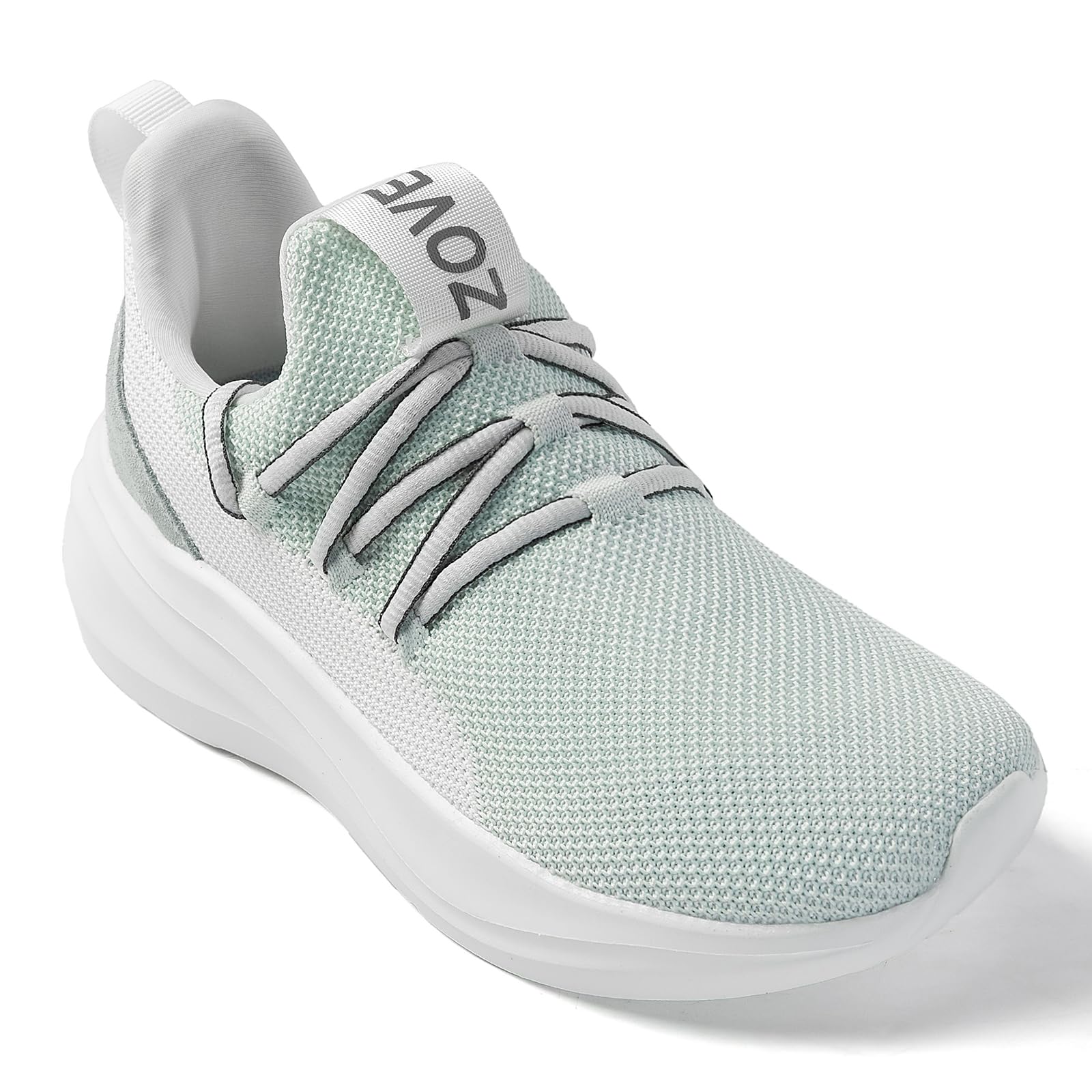 Tênis De Tênis Zove 8819 Wide Toe Box Arch Support Para Mulheres