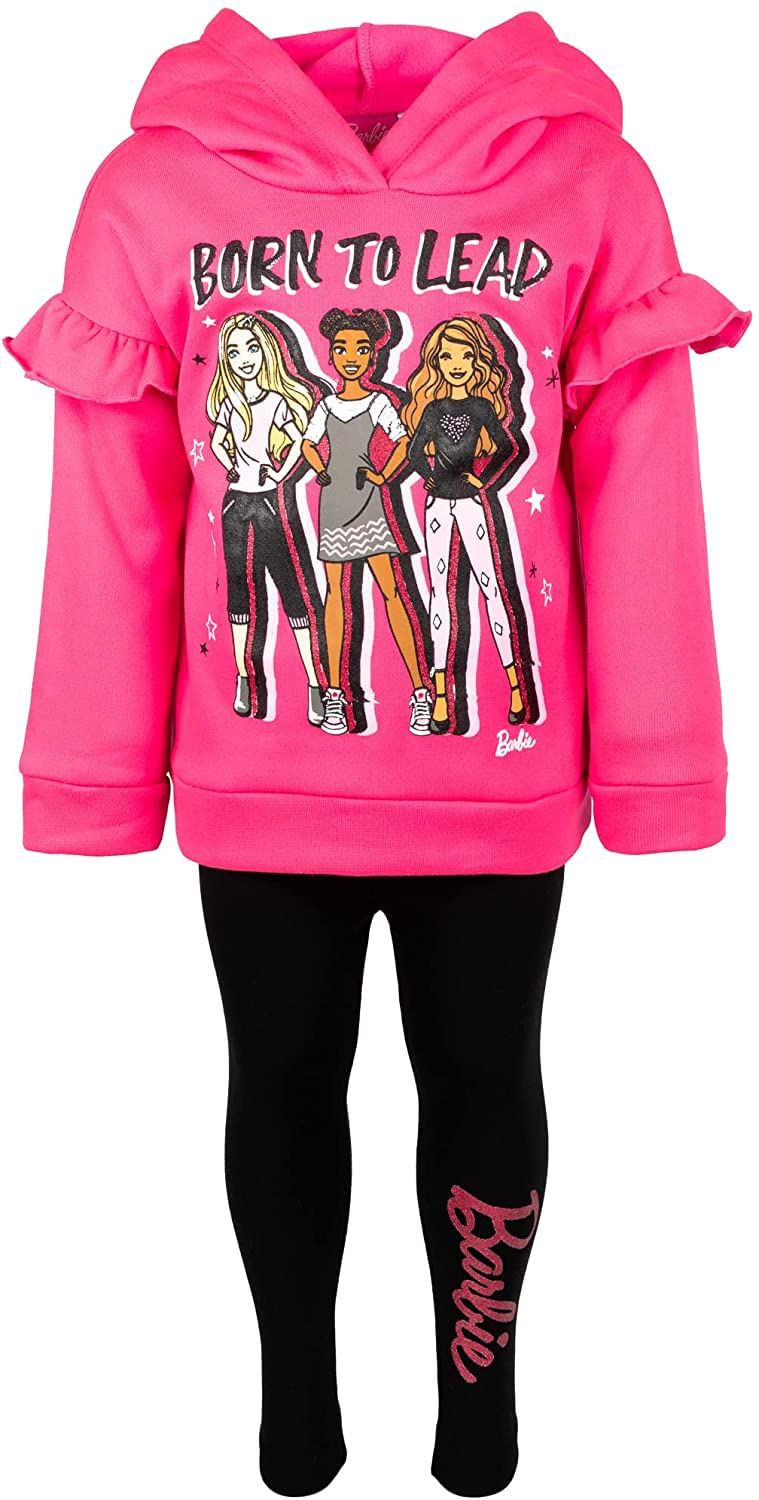 Conjunto De Roupas: Pulôver E Leggings De Lã Barbie Big Girls