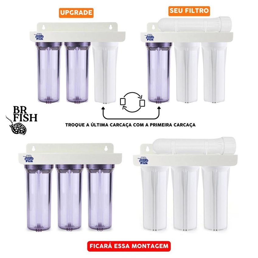 Kit Estágio Extra Pré-filtro Com Resina Mista 500g - imagem 4