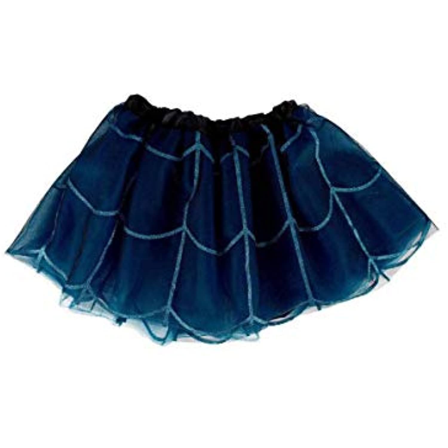 Saia Tutu Preta De Alta Intensidade Com Estampa De Teia De Aranha