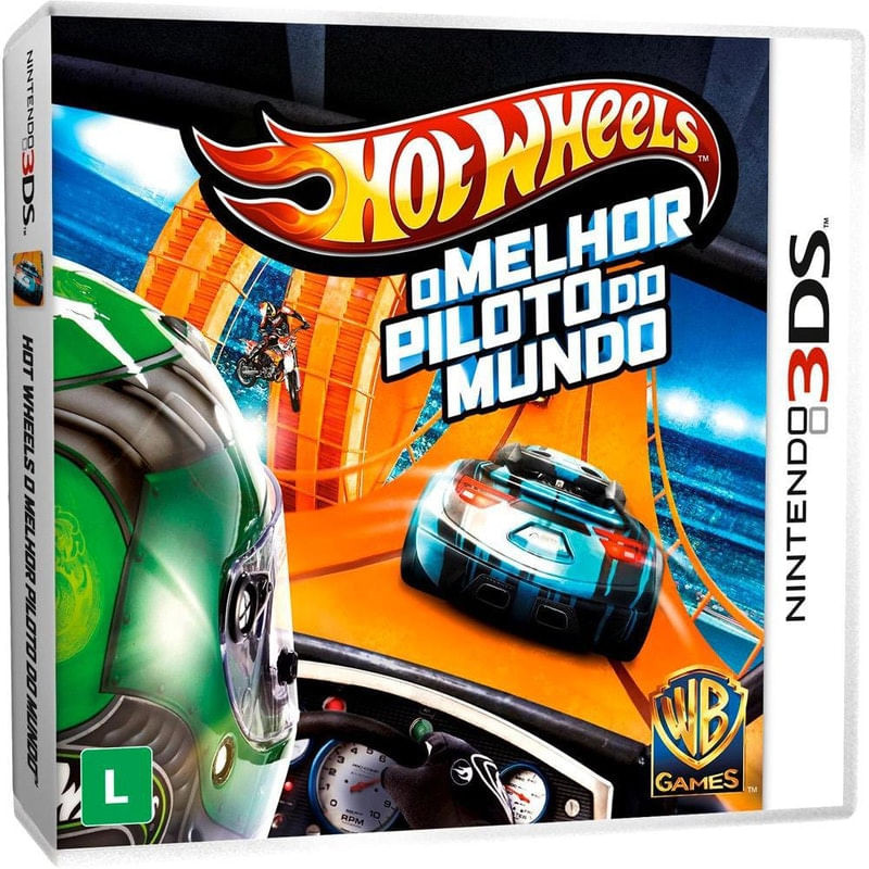 Jogo Hot Wheels: o Melhor Piloto do Mundo - 3ds - Warner Bros Interactive Entertainment