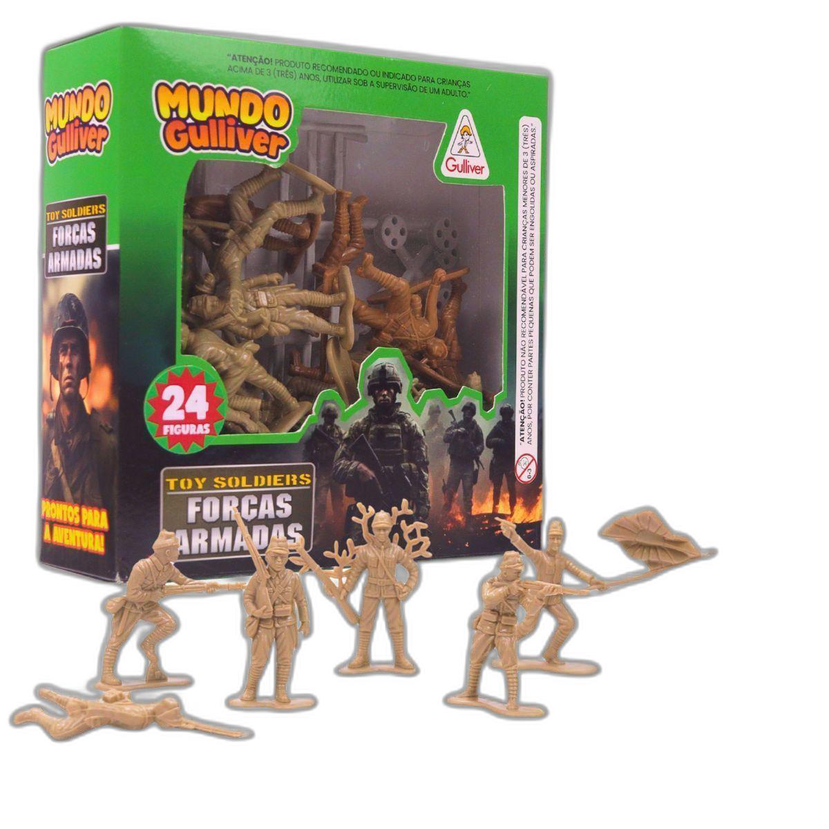 Figuras Forças Armadas Soldados Japoneses 0965 - Gulliver - Carrefour