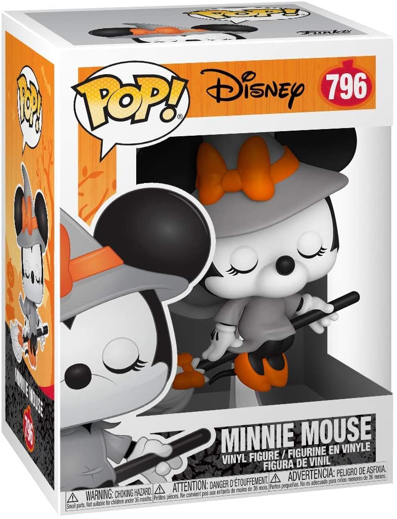 Boneco Colecionável Funko Pop! A Bruxa De Halloween Da Disney, Minnie