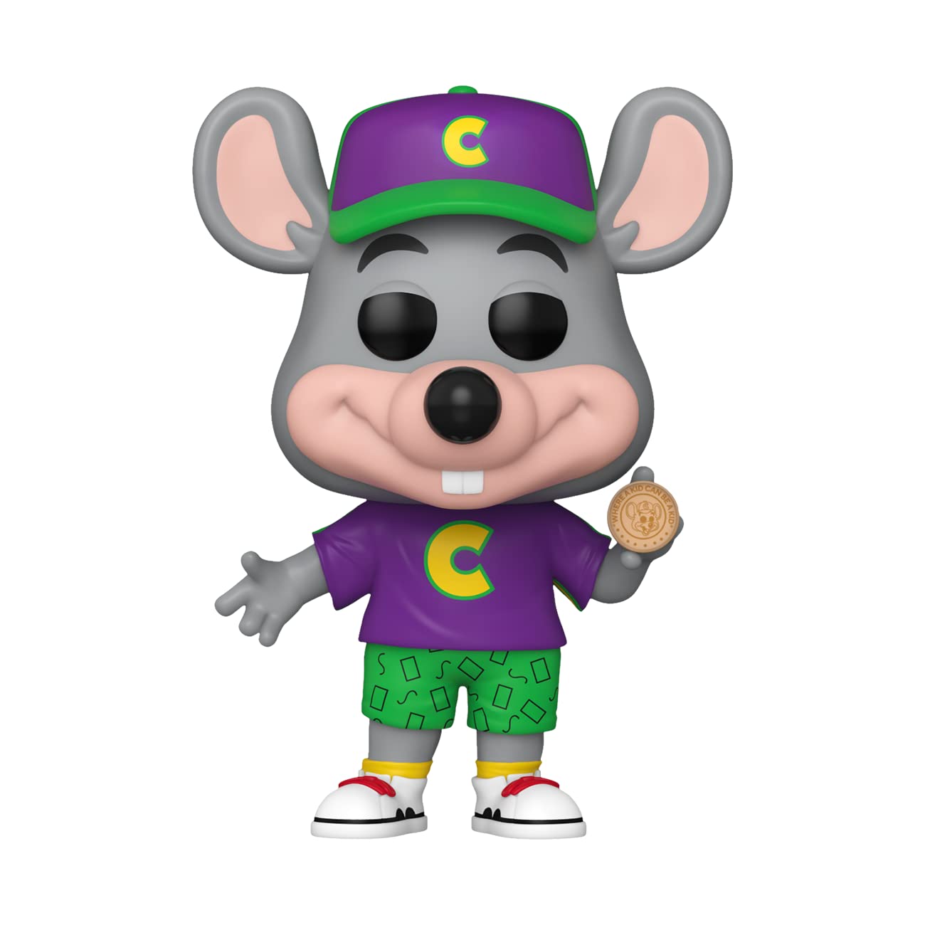 Funko Pop! Ícones De Anúncios Chuck E. Cheese's Retro Chuck E.