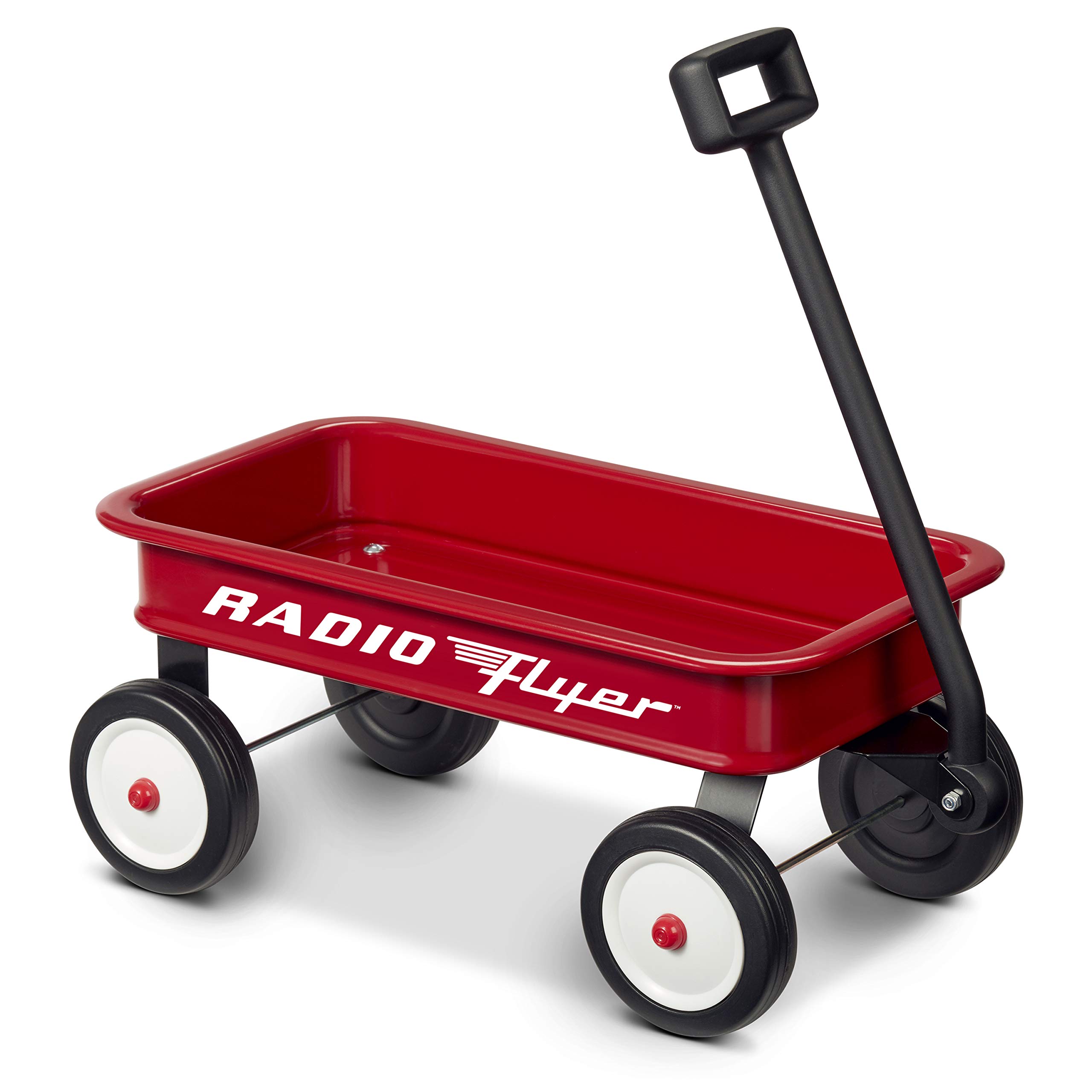 Toy Wagon Radio Flyer Retro 16,5 Polegadas Vermelho Para Crianças A Partir De 1,5