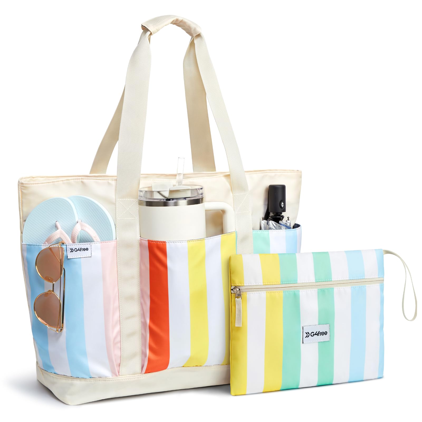 Bolsa De Praia G4free Waterproof Beach Tote Pool Com Capacidade De 50l