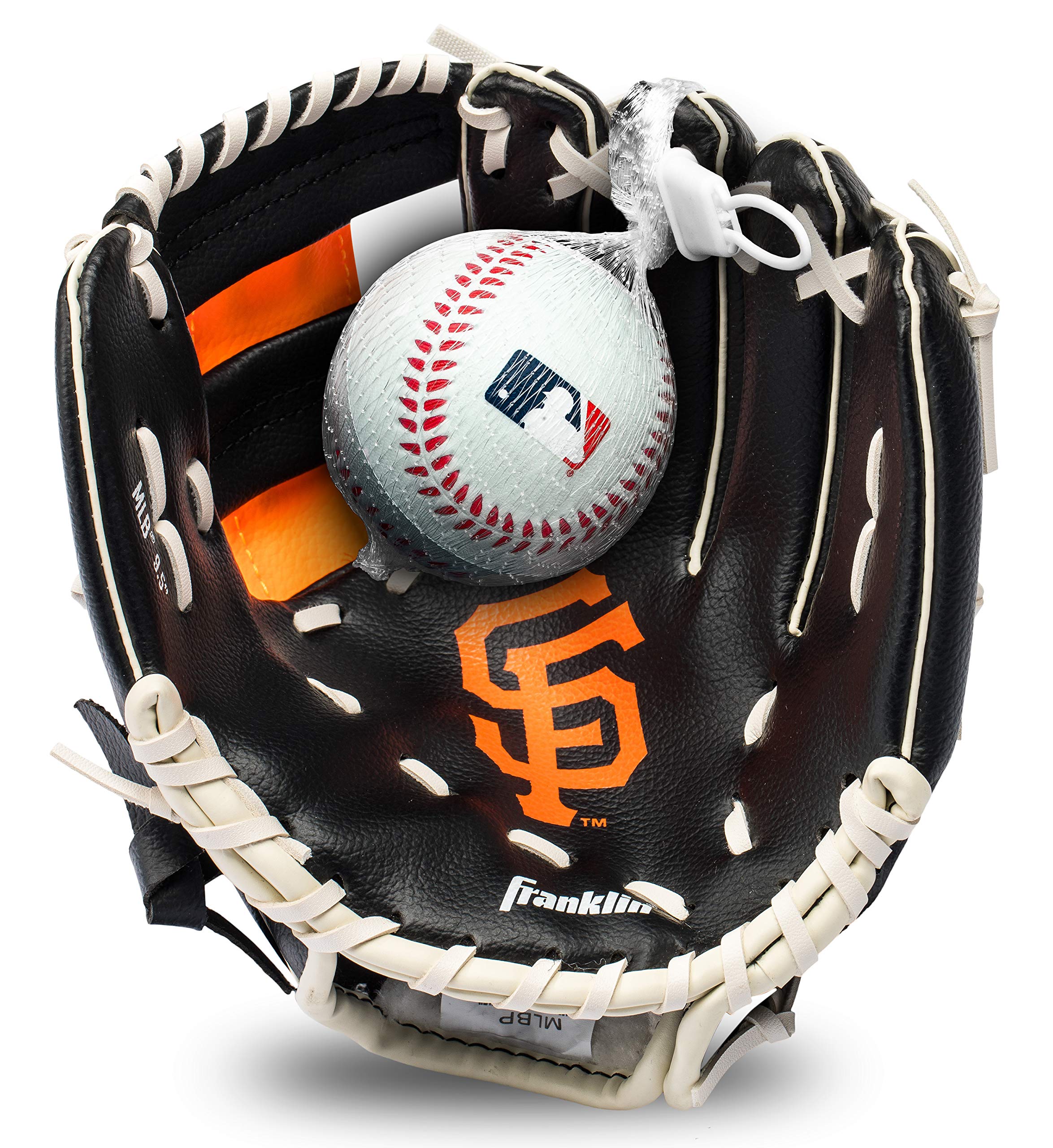 Conjunto De Luvas E Bolas De Teeball Franklin Sports Mlb 9.5 - Giants