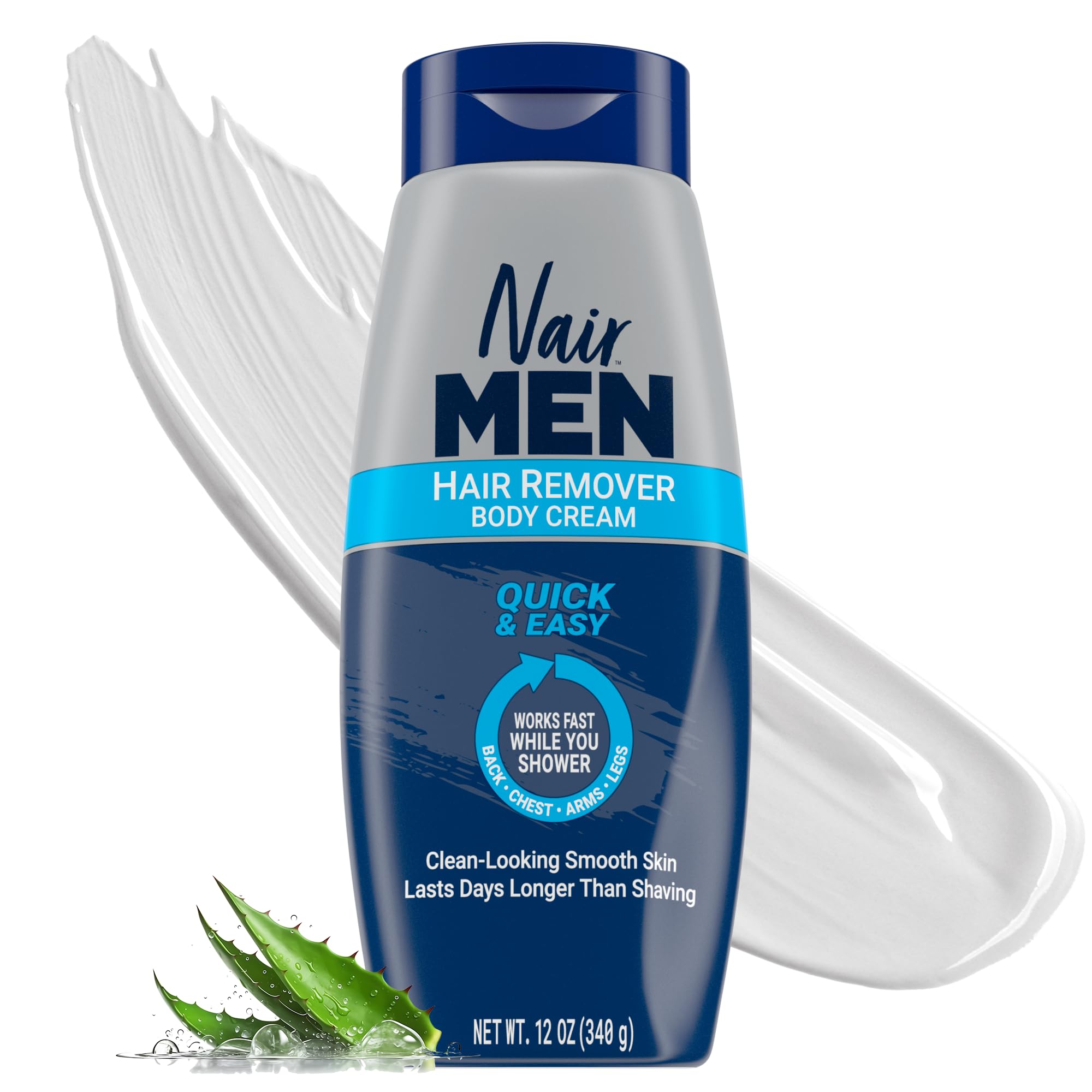 Creme Corporal Removedor De Cabelo Nair Men Manscape Smooth Skin 350ml