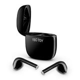 Fone de Ouvido Earbuds Tectoy Bluetooth XBUDDY-L - TT-XB-L - EARPHONE Preto