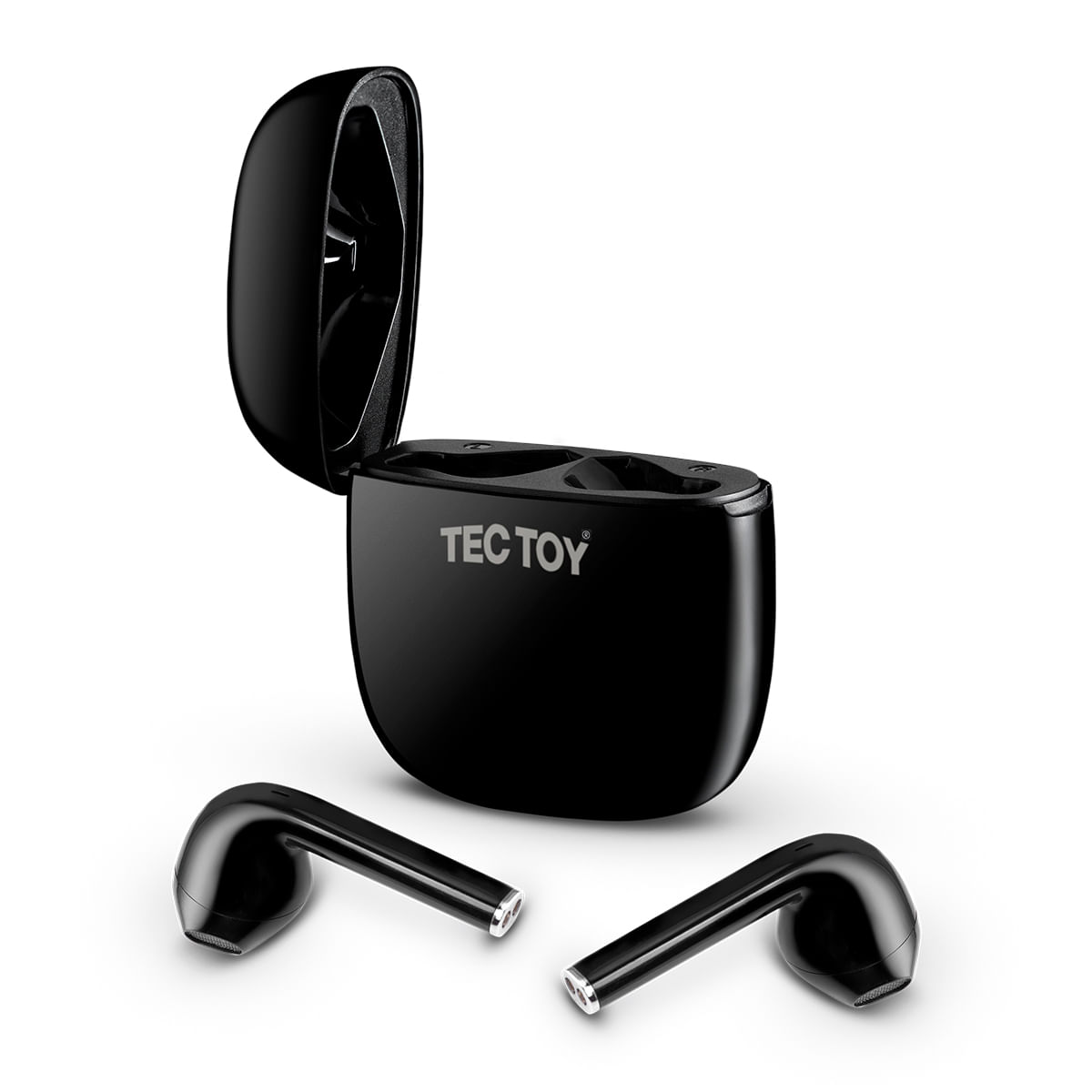 Fone de Ouvido Earbuds Tectoy Bluetooth XBUDDY-L - TT-XB-L - EARPHONE Preto