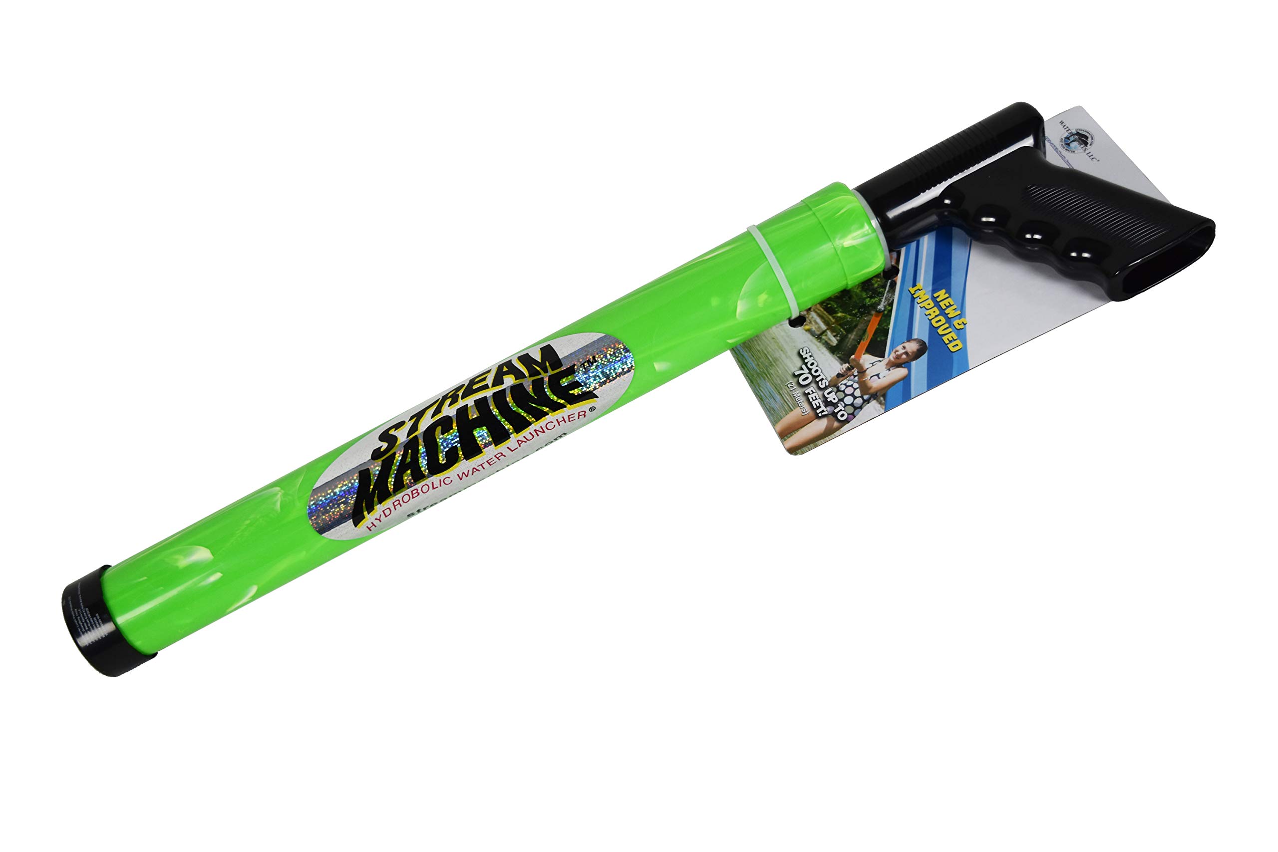 Water Gun Launcher Stream Machine, Jateador De Água De Barril Único