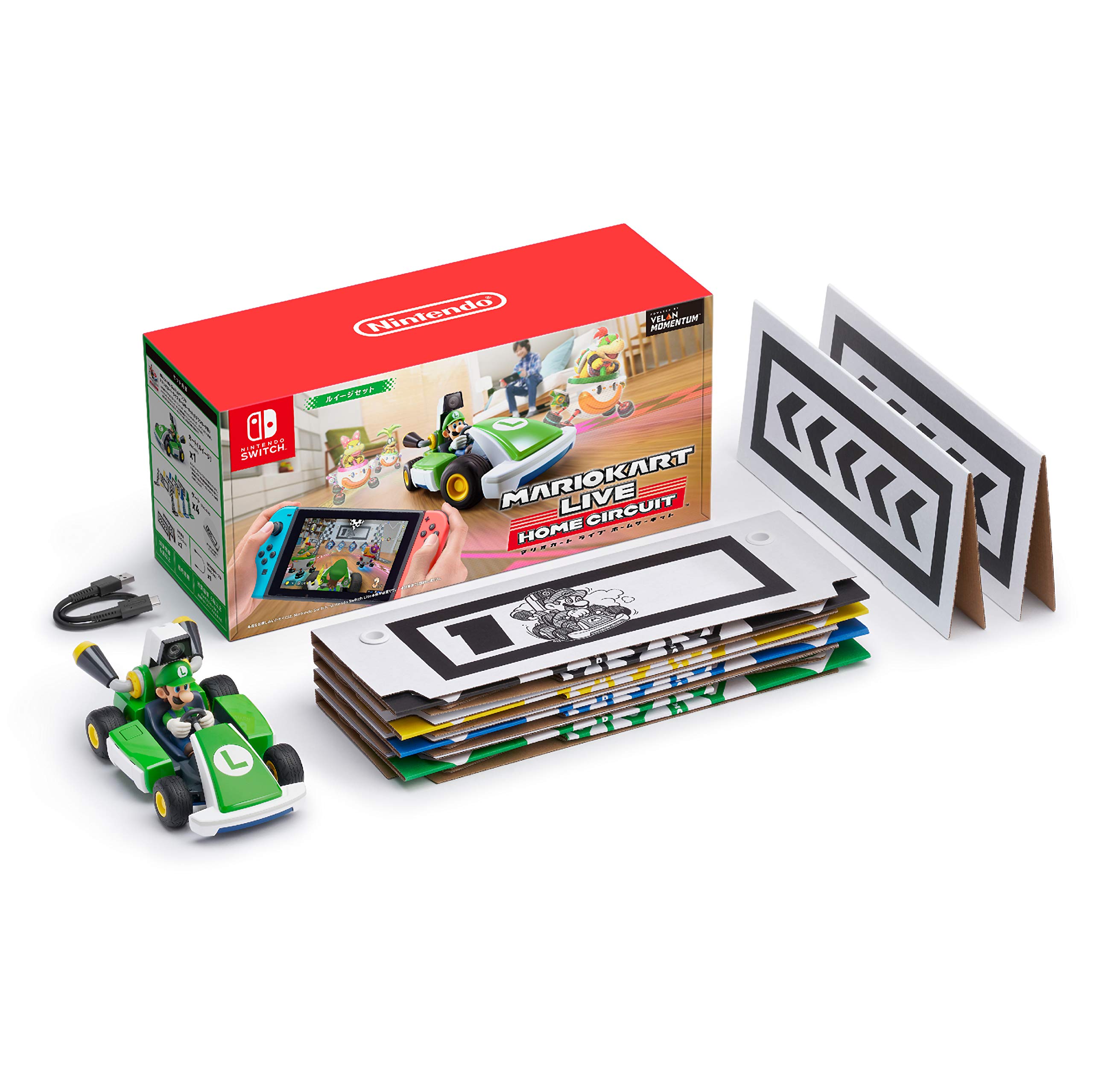 Nintendo Switch Mario Kart Live: Home Circuit Luigi Set