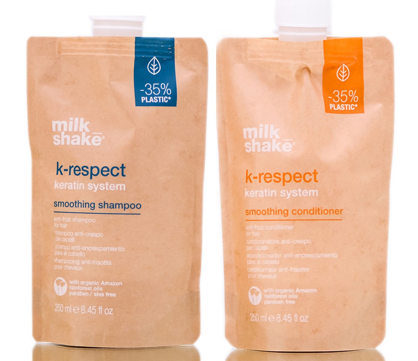 Shampoo E Condicionador Milkshake K-respect Keratin System 250