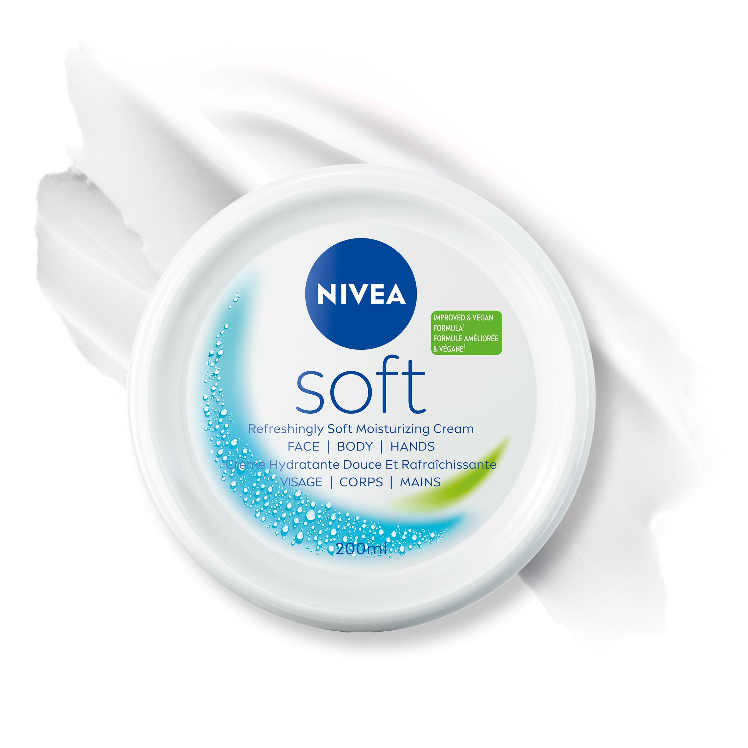 Creme Hidratante Nivea Soft 200ml (pacote Com 4)