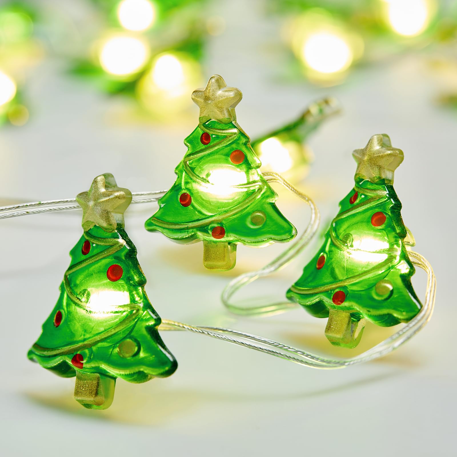 Fairy Lights Brightown, Operado Por Bateria, 10 Pés E 30 Led De Natal