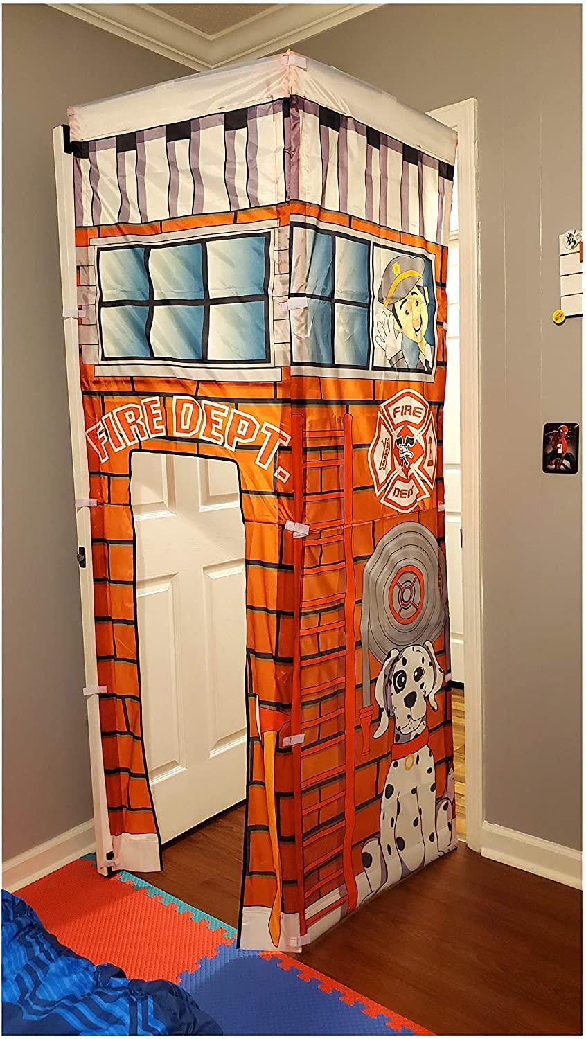 Porta-forte Do Corpo De Bombeiros Do Corpo De Bombeiros Anexado Ao Jogo Da Porta