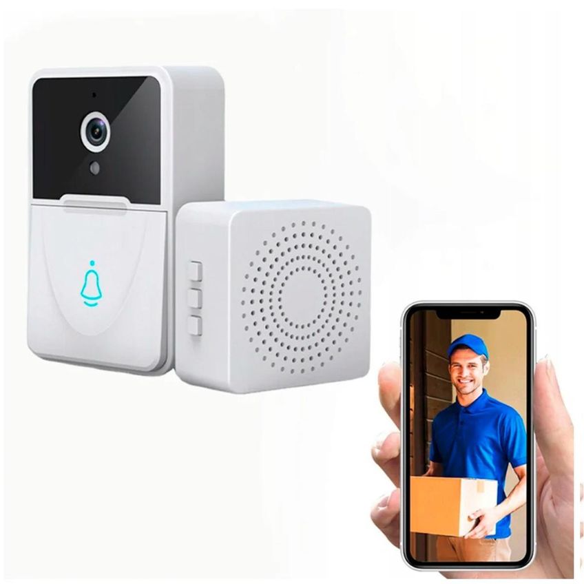 Interfone Visual Inteligente Vídeo Casa Segurança Porta - imagem 4