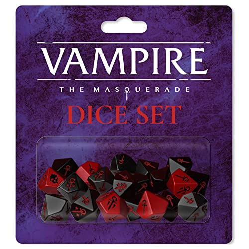 Conjunto De Dados Para Vampire The Masquerade Rpg