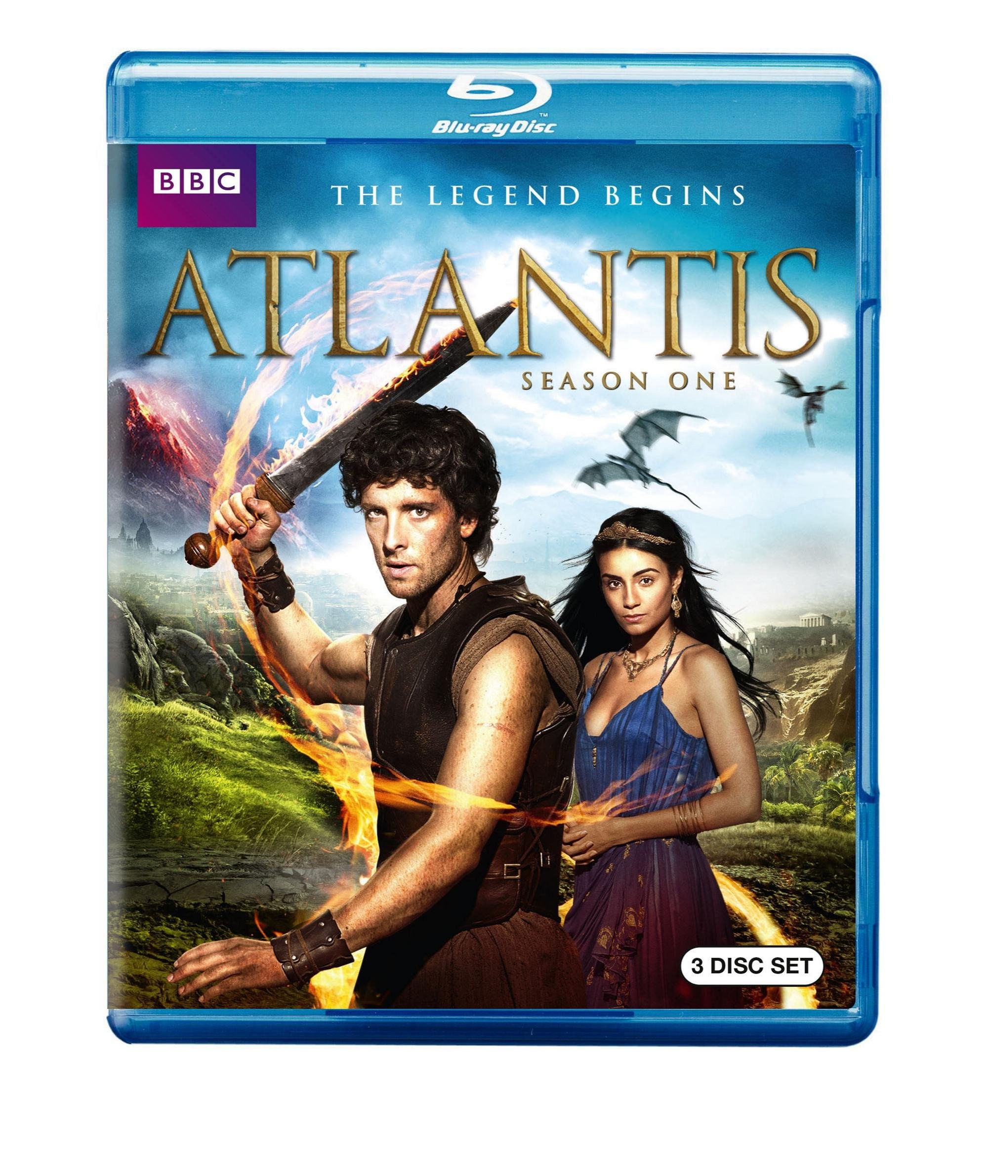 Dvd Bbc Atlantis: Temporada 1 Factory Sealed