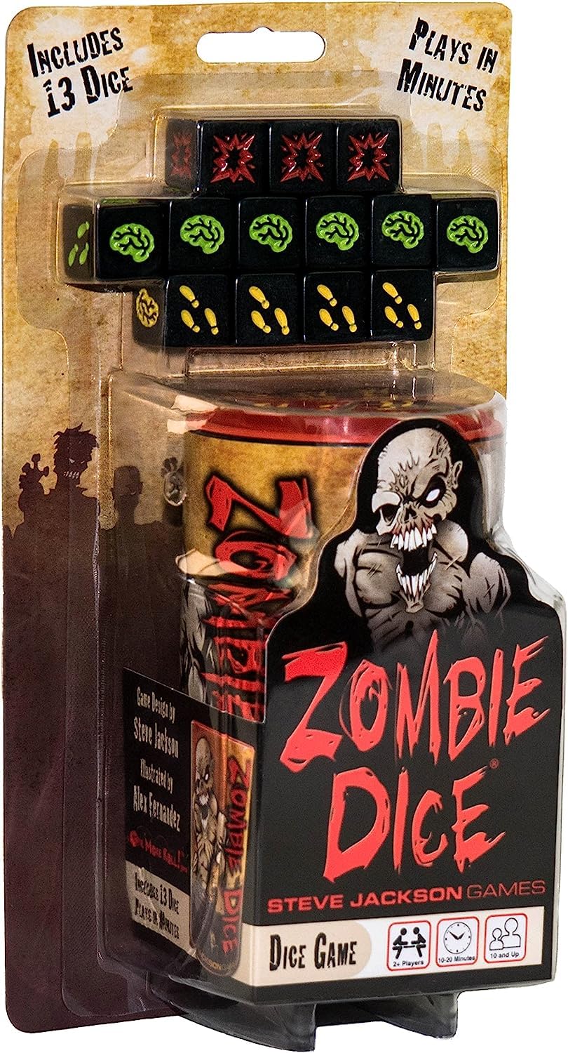 Jogo De Tabuleiro Steve Jackson Games Zombie Dice