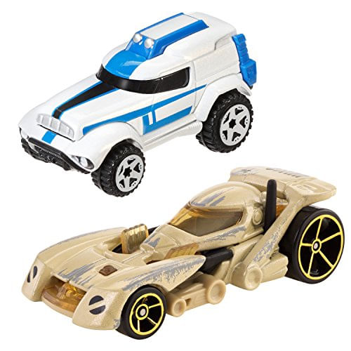 Carro Toy Hot Wheels Com Personagens De Star Wars (pacote Com 2) #4