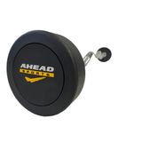Barra W Montada 25 Kg As3009 Ahead Sports Preto E Amarelo