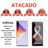 Kit 3 Ou 5 Película Vidro 3d Revenda Infinix Smart 6 7 8