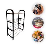 Estante Sapateira Porta Sapatos Organizador 8 Pares Multiuso