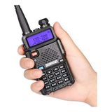 Radio Comunicador Baofeng Uv-5r Dual Band - 128 Ch - Preto