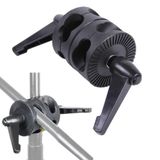 Suporte Braçadeira Cabeça Dupla Lighting Holder Iluminação