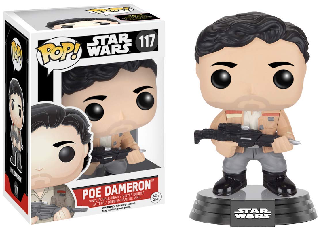 Figura Funko Pop Star Wars Poe Dameron Resistance E7 Tfa